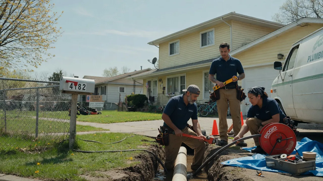 Gas Line Repair in Justice, IL near me